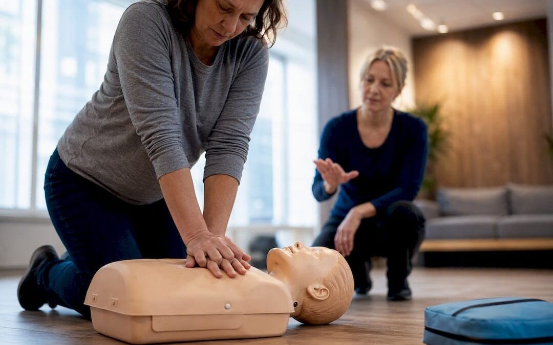 Caregivers: CPR vs First Aid and Your One Minute Action Plan