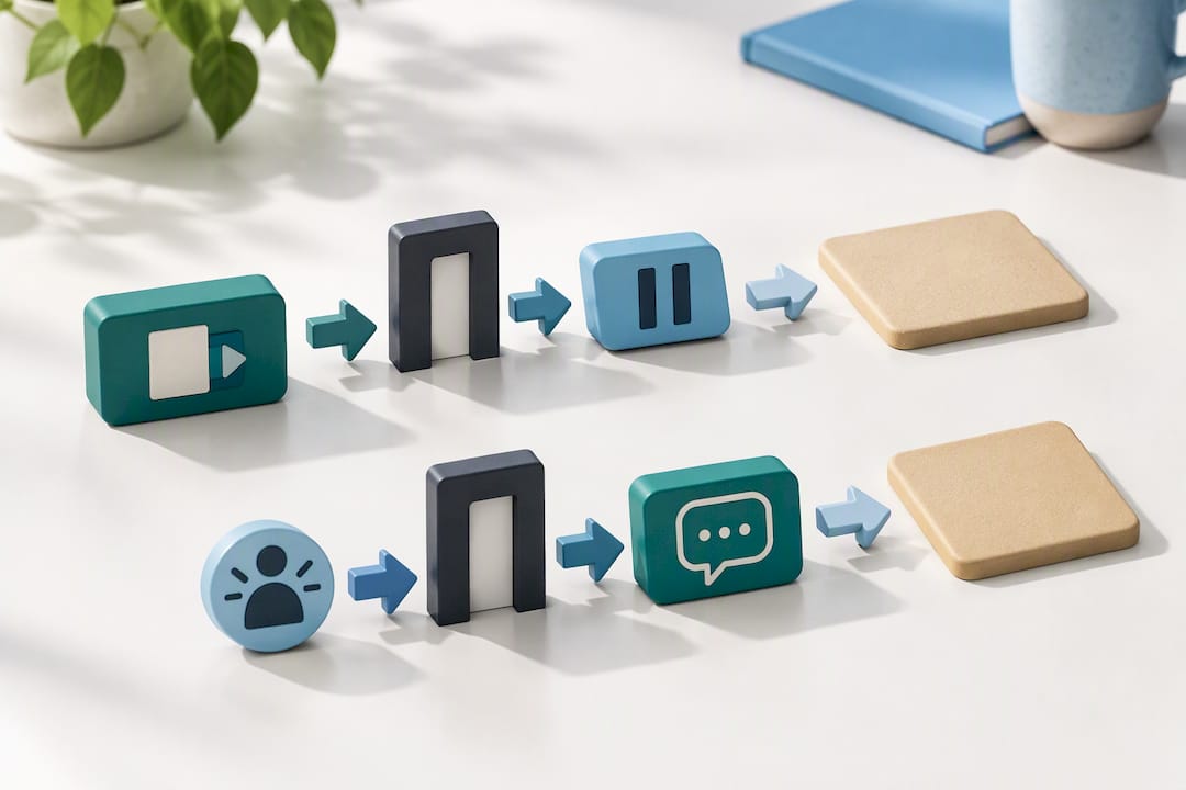 Illustration matching behavior functions with responses