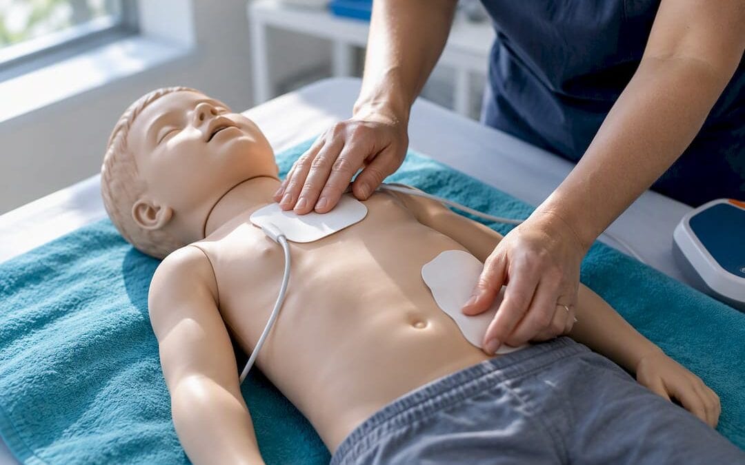 Parents & Caregivers: AEDs for Children 1–8 — Pad Placement and When to Act