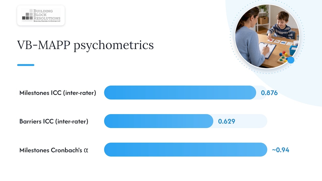 Psychometric evidence and limitations behind the scores — overview diagram